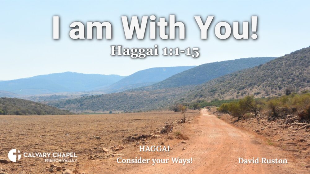 I am With You! Haggai 1:1-15 Image