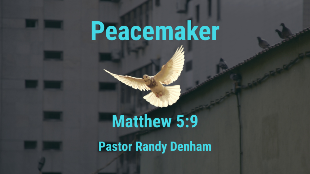 True Peace - Matthew 5:9 Image